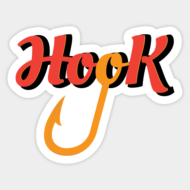 Hook Sticker by Jiestore